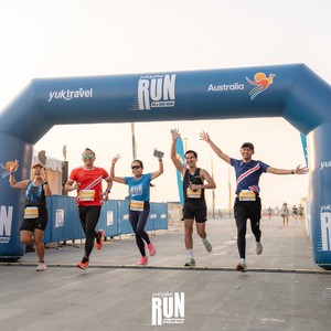 Race photo from YUK TRAVEL RUN