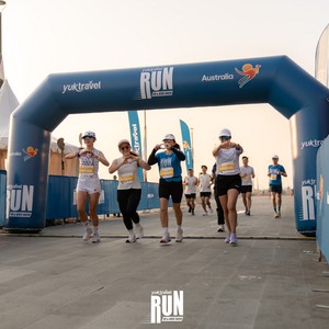 Race photo from YUK TRAVEL RUN