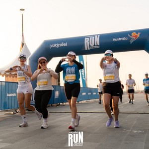 Race photo from YUK TRAVEL RUN