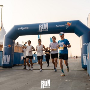Race photo from YUK TRAVEL RUN