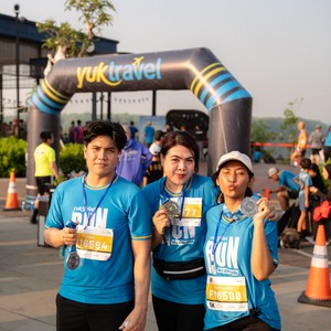Race photo from YUK TRAVEL RUN
