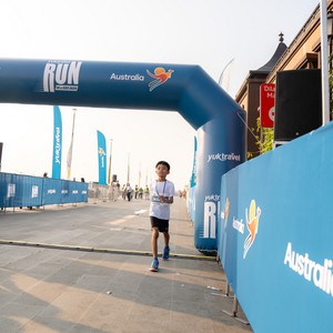 Race photo from YUK TRAVEL RUN