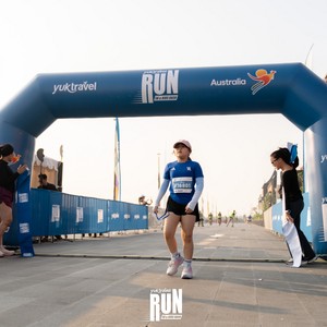 Race photo from YUK TRAVEL RUN