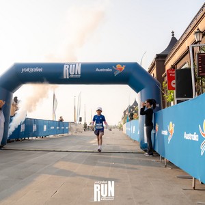 Race photo from YUK TRAVEL RUN