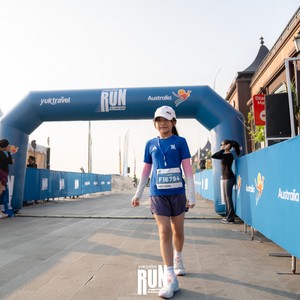 Race photo from YUK TRAVEL RUN