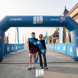 Race photo from YUK TRAVEL RUN