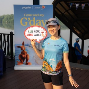 Race photo from YUK TRAVEL RUN