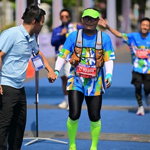Race photo from SURABAYA ISOPLUS MARATHON 2026