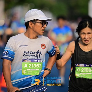 Race photo from SURABAYA ISOPLUS MARATHON 2026