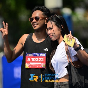 Race photo from SURABAYA ISOPLUS MARATHON 2026