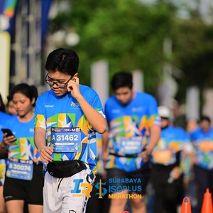 Race photo from SURABAYA ISOPLUS MARATHON 2026