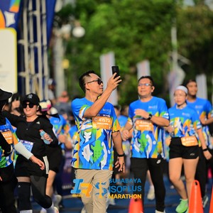 Race photo from SURABAYA ISOPLUS MARATHON 2026
