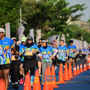Race photo from SURABAYA ISOPLUS MARATHON 2026