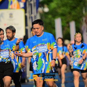 Race photo from SURABAYA ISOPLUS MARATHON 2026
