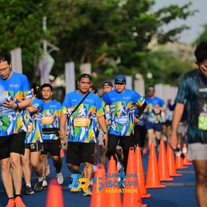 Race photo from SURABAYA ISOPLUS MARATHON 2026