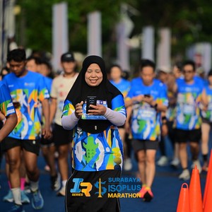 Race photo from SURABAYA ISOPLUS MARATHON 2026