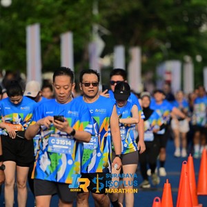 Race photo from SURABAYA ISOPLUS MARATHON 2026