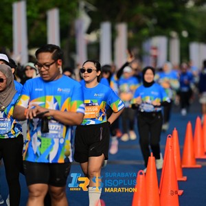 Race photo from SURABAYA ISOPLUS MARATHON 2026