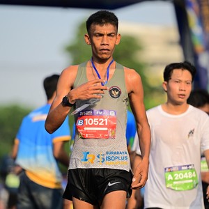 Race photo from SURABAYA ISOPLUS MARATHON 2026