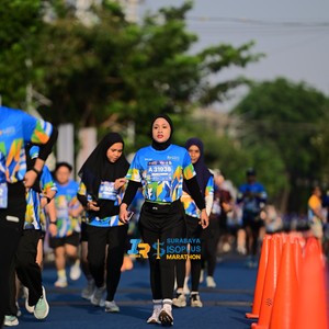 Race photo from SURABAYA ISOPLUS MARATHON 2026