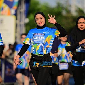 Race photo from SURABAYA ISOPLUS MARATHON 2026