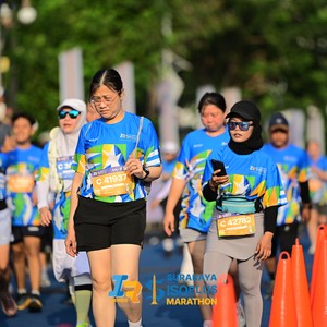 Race photo from SURABAYA ISOPLUS MARATHON 2026