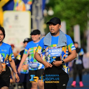 Race photo from SURABAYA ISOPLUS MARATHON 2026