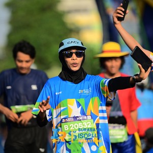 Race photo from SURABAYA ISOPLUS MARATHON 2026