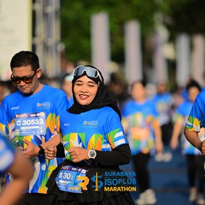 Race photo from SURABAYA ISOPLUS MARATHON 2026