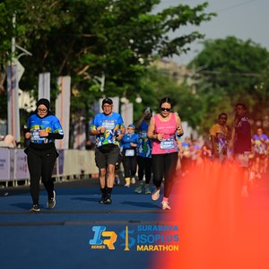 Race photo from SURABAYA ISOPLUS MARATHON 2026
