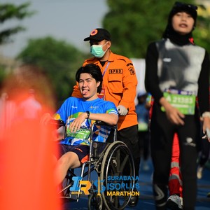 Race photo from SURABAYA ISOPLUS MARATHON 2026