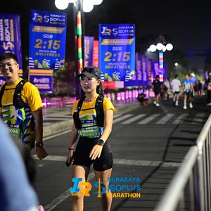 Race photo from SURABAYA ISOPLUS MARATHON 2026