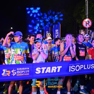 Race photo from SURABAYA ISOPLUS MARATHON 2026