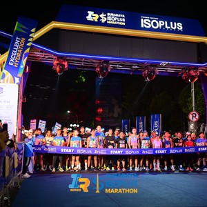 Race photo from SURABAYA ISOPLUS MARATHON 2026