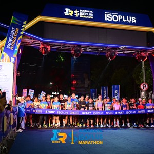 Race photo from SURABAYA ISOPLUS MARATHON 2026