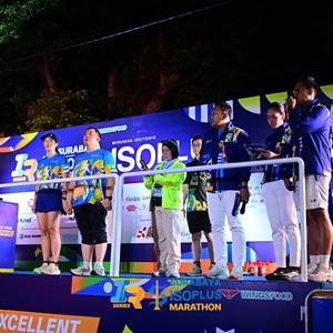 Race photo from SURABAYA ISOPLUS MARATHON 2026