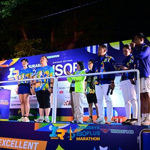 Race photo from SURABAYA ISOPLUS MARATHON 2026