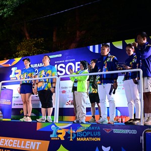 Race photo from SURABAYA ISOPLUS MARATHON 2026