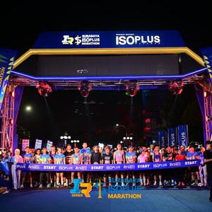Race photo from SURABAYA ISOPLUS MARATHON 2026