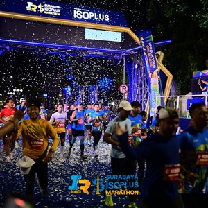 Race photo from SURABAYA ISOPLUS MARATHON 2026