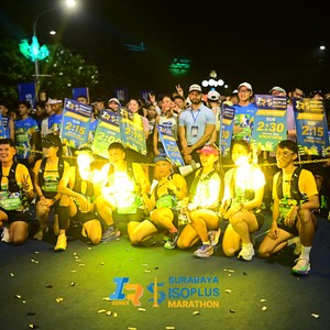 Race photo from SURABAYA ISOPLUS MARATHON 2026
