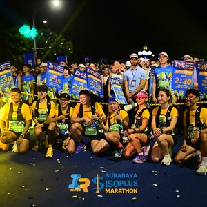 Race photo from SURABAYA ISOPLUS MARATHON 2026