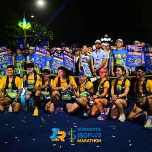 Race photo from SURABAYA ISOPLUS MARATHON 2026