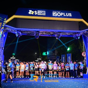 Race photo from SURABAYA ISOPLUS MARATHON 2026