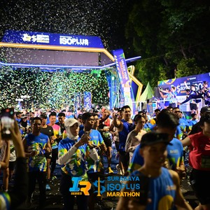 Race photo from SURABAYA ISOPLUS MARATHON 2026
