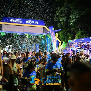 Race photo from SURABAYA ISOPLUS MARATHON 2026