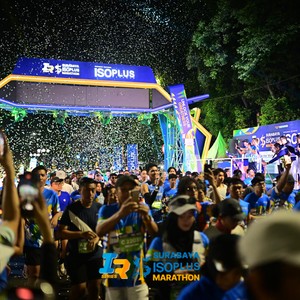Race photo from SURABAYA ISOPLUS MARATHON 2026