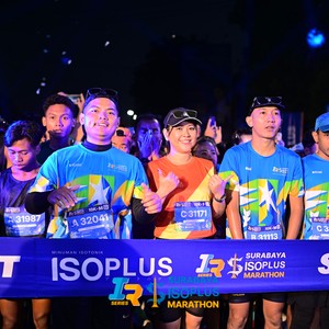 Race photo from SURABAYA ISOPLUS MARATHON 2026