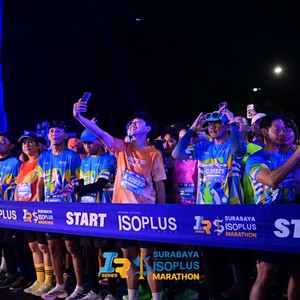 Race photo from SURABAYA ISOPLUS MARATHON 2026
