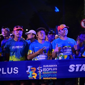 Race photo from SURABAYA ISOPLUS MARATHON 2026